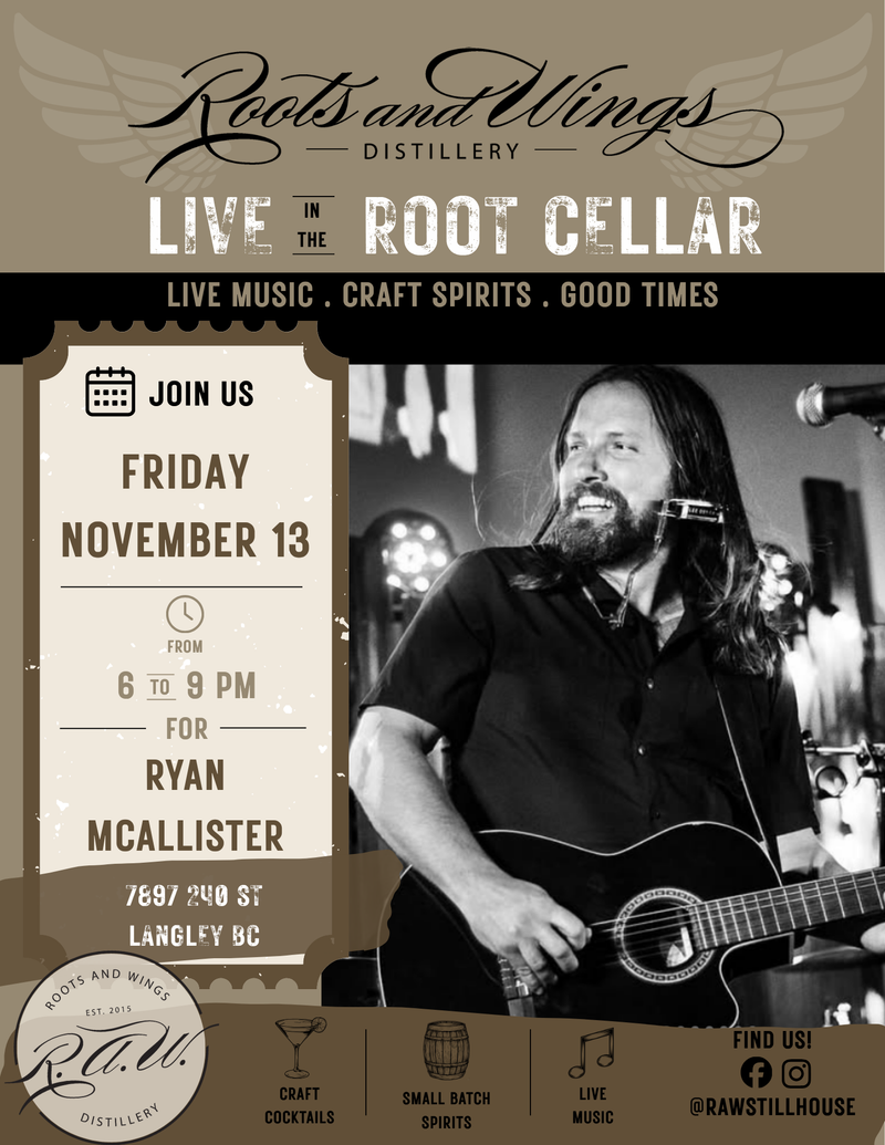 Live at the Root Cellar Lounge - Ryan Mcallister Nov 13
