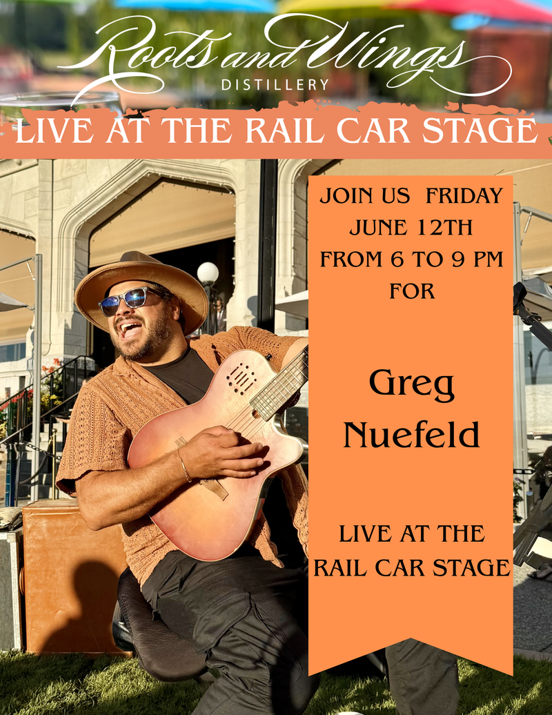 Live at the Rail car Stage – June 12 Greg Nuefeld