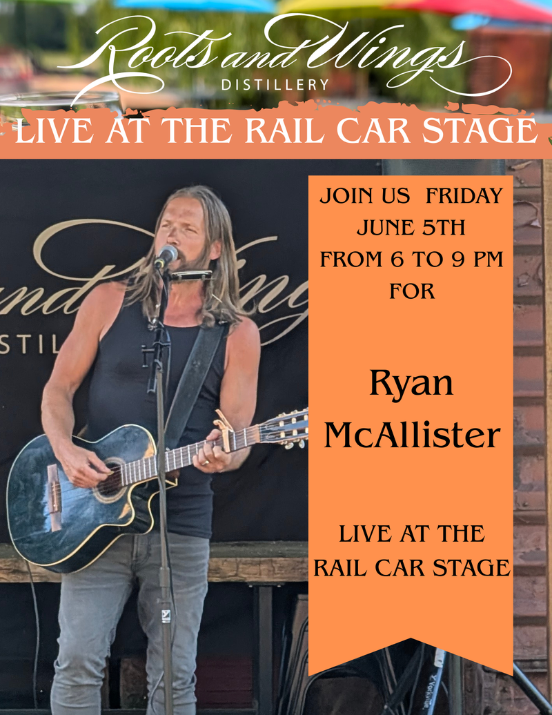Live at the Rail car Stage – June 5th Ryan McAllister