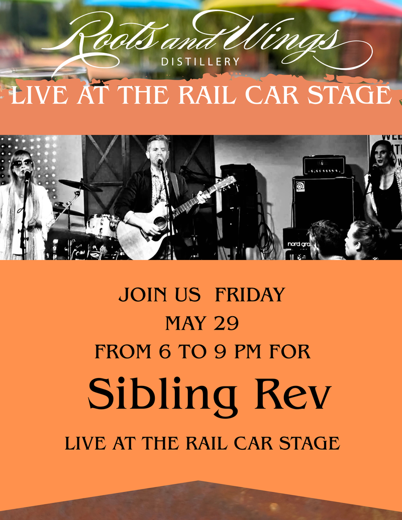 Live at the Rail car Stage – May 29 Sibling Rev