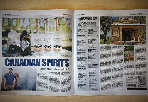 The Province Highlights Roots and Wings Distillery